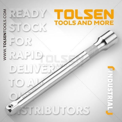 Tolsen 3/8 X 150 Mm Tubular Extension Bar 15124 1