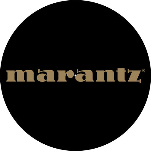 Marantz Negro Y Marron Slipmat Paño Para Bandejas Latex 0