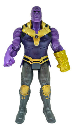 Thanos Muñeco Avengers Endgame Juguete Articulado Con Luz 1