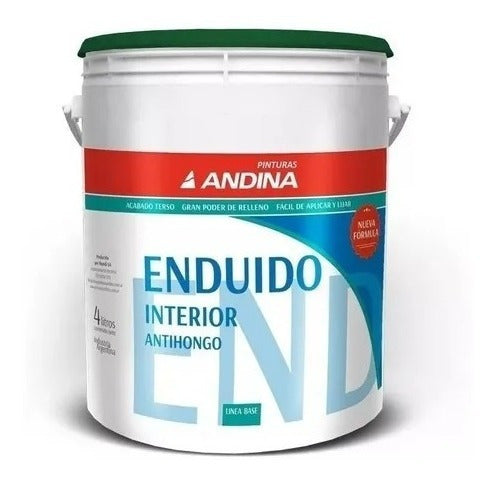 Enduido Interior Antihongo Andina 4lt 0