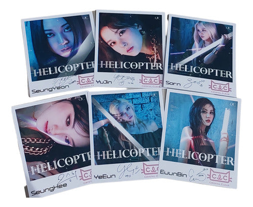 Fotos Polaroids De Clc Set Completo × 6 Kpop Papel Fotográfi 0