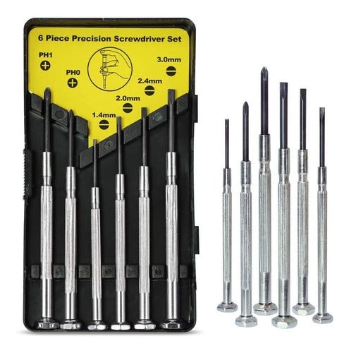 MegaCuper Precision Screwdrivers Set, 6 Pcs 0