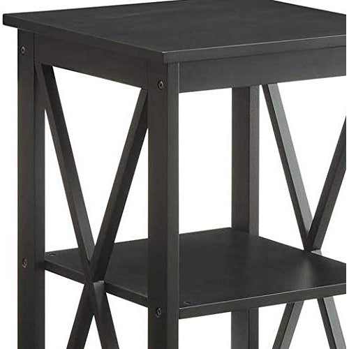 Convenience Concepts Oxford Auxiliary Table, Black 4