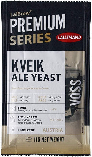 Lallemand Kveik Voss Yeast 5 Units of 11.5 Grams Vacuum Packed 0