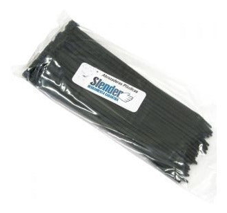 Zuncho Plás Black 300x7.0mm 54.5kg AP300HDBC Slender (100 pcs) 0