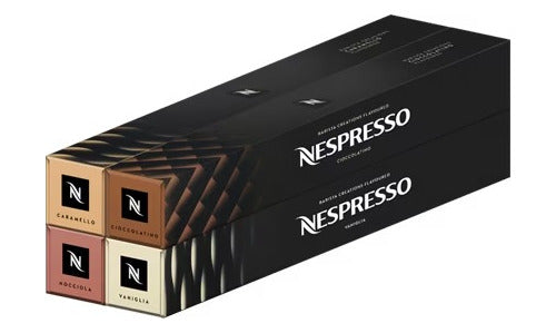 Nespresso 30 Capsules Variations Vanilla Chocolate Caramel 0