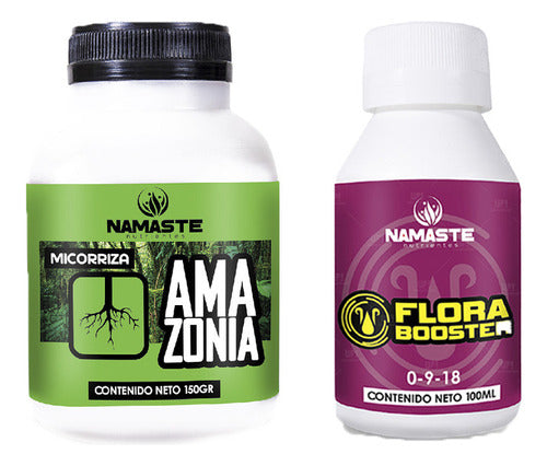 Namaste Nutrients Amazonia Roots 150ml Flora Booster 100ml 0