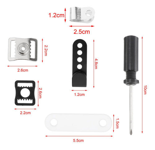 C Conjunto De Parafusos Para Reparo De Capacete De 1