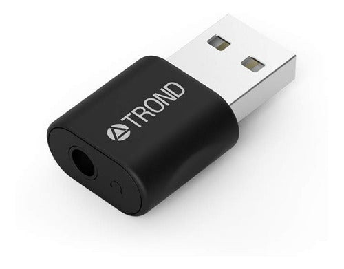 Trond External USB Audio Adapter Sound Card - 3.5mm Aux TRRS Jack for Integrated Audio Out & Microphone 0