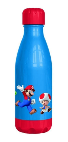 Cresko Botella Con Tapa A Rosca Super Mario Bros Luigi 0