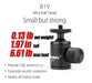 Innorel B19 Mini Tripod Ball Head 1