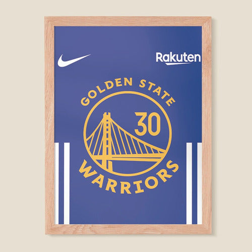 Frametastic! Cuadro Con Marco Golden State Warriors T-shir 0