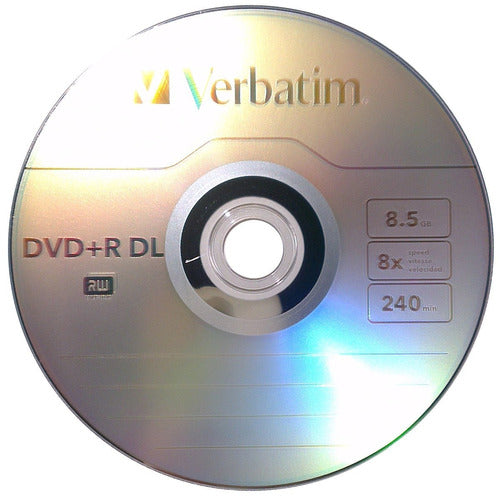 Verbatim DVD Dual Layer 8.5GB MKM003 for Xbox - Single Unit 0