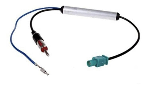 Antenna Adapter Fakra Male Booster to 1 Din Male 0