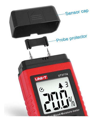 Uni-t UT377A LCD Digital Wood Moisture Meter Tester 4