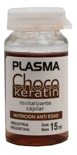 Plasma Ampollas Chocokeratin Plasma Nutrición Antiedad Revitalizant 1