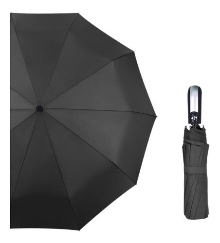 Mol Hats Short Reinforced Automatic Umbrella 10 Panels HQ 0