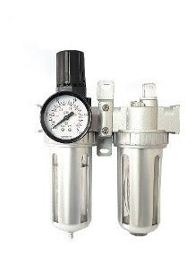 Ruhlmann Filter Regulator Lubricator with Water Trap and Manometer 0