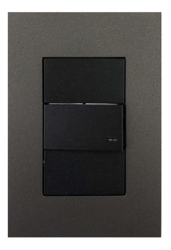 Jeluz Verona Platinum Black Anthracite X3u Switch Point 0
