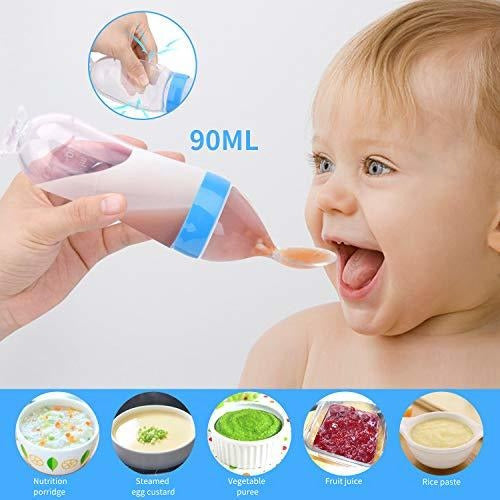 WAJIAYON Baby Food Feeder Kit with Teething Pacifiers and Spoon 1