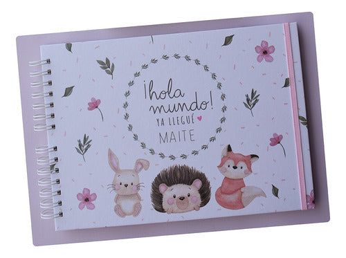 CAICÚ Cuaderno De Recuerdos Bebé A4 Personalizado 0