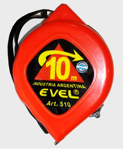 Evel 510 Tape Measure with Brake 10m 25mm 0