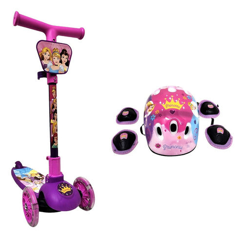 Base X-treme Princesses Folding Kick Scooter with Protection Kit 0