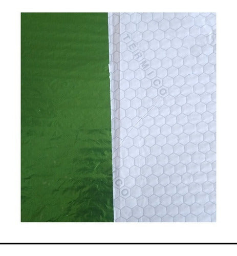 Papel Aluminio Termico Hamburguesas Verde 30cm X 40cm Xkilo 3