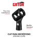 Gator Pipeta Clip Para Micrófono Inalámbrico Gator Gfw-mic-clipw 1