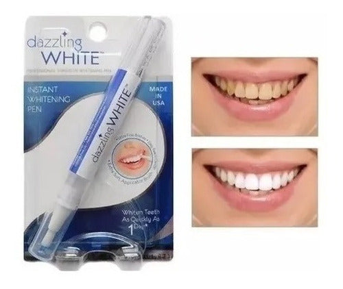 Lapiz Con Gel Blanqueador Dientes  Instantaneo White Pen 0