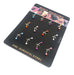 24-Piece Eyebrow Piercing Colorful Curved Barbell Surgical Steel Wholesale Lot 0