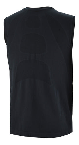 Lotto Musculosa Entrenamiento Seamless Calm Hombre En Negro 1