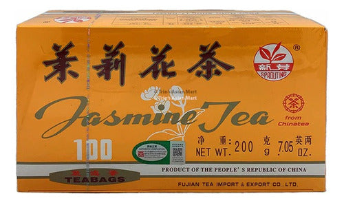 Té Verde Jazmin Organico Premium 2 Und X 20 Saquitos C/u 1