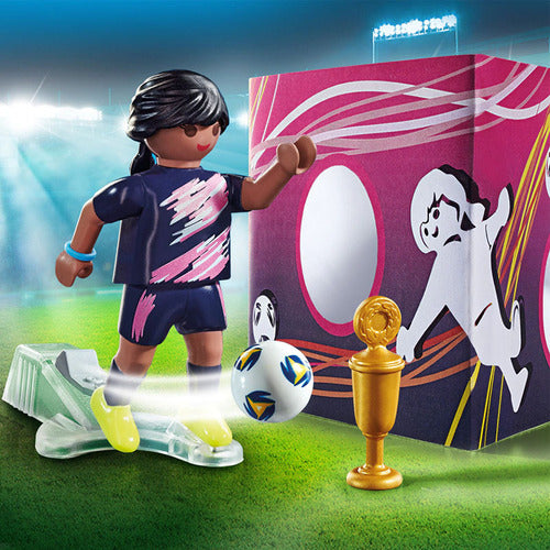 Playmobil 70875 Special Plus Football Player with Goal Wall 2