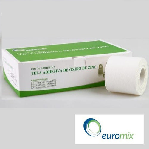 Tela Adhesiva Cinta De Oxido De Zinc 5 Cm X 6m Caja X 6 U 2