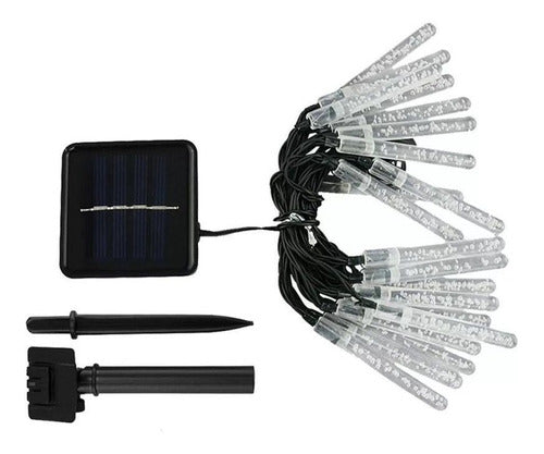 LED Garland 20 Solar Lights Outdoor 5m 8 Effects 13