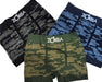 Men's Cotton-Lycra Camouflage Printed Boxer Briefs Pack of 3 3