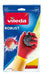 Vileda Strong Cleaning Gloves 3 Layers High Resistance Latex Gloves 0