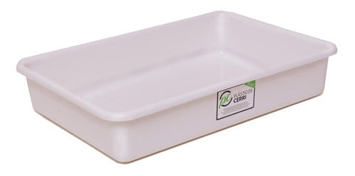 Plásticos Cerri Butcher Tray Set of 24 Plastic Trays 33x24x6 1