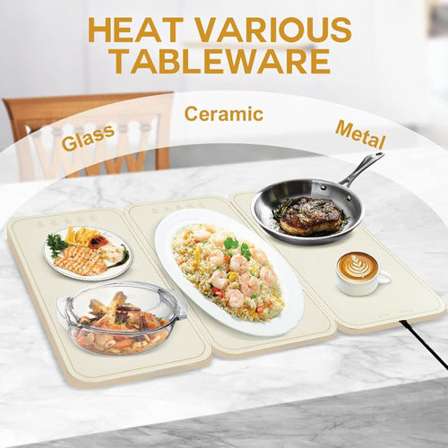 Leburry Electric Warming Tray - Food Heating Tray 3