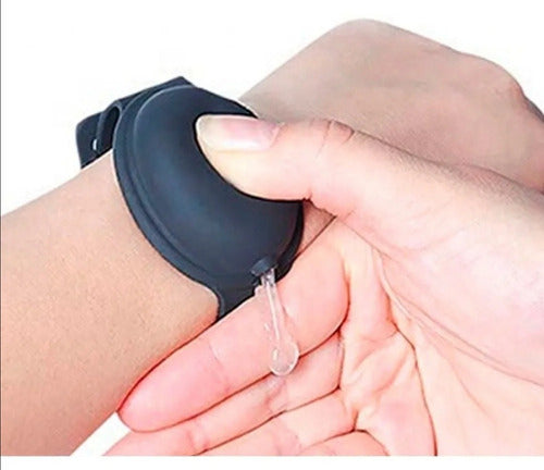 Adjustable Detachable Sanitizing Silicone Bracelet - Mariann Moon 0