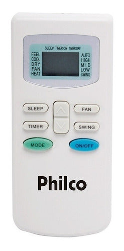 Controle Remoto Ar Condicionado Split Philco Original ! 0