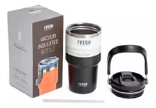 Termo 750ml Taza Portátil Ts-8827 Agua 2