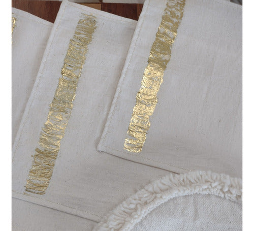 ZuleDeco Rectangular Foil Placemats 0