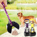 Perro Del Animal Doméstico Negro Pooper Scooper Poop Scoop L 2