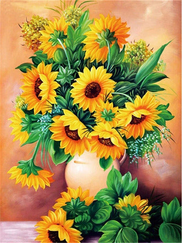 SUNKOO 5D Diamond Painting Sunflower 0