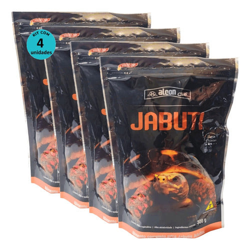 Alcon Club Jabuti Adulto 300g Super Premium Kit Com 4 Unid 1