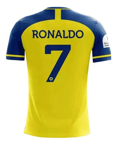 Camiseta Al Nassr Fc Home Ronaldo #7 Duneus 0