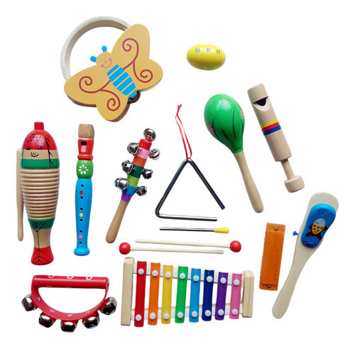 Kit Musical 12 Instrumentos Cocolate Toys 1