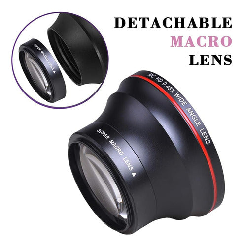 Tectra HD Professional 5.8 cm Wide Angle Lens for Canon 3